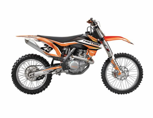 Набор наклеек FX EVO12 под мотоциклы KTM SX50 02 08 - фото 1