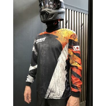 Scout Джерси Abstraction Black Orange - миниатюра 10