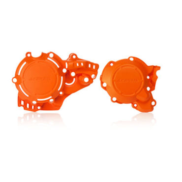 Защита крышек двигателя оранжевая ACERBIS X POWER ​KTM 250 300EXC 17 19  - миниатюра 1
