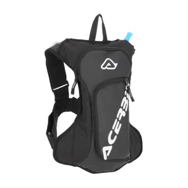 Acerbis Рюкзак с гидропаком Acqua Logo Black White (5 2 L) - миниатюра 9