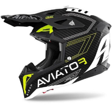 Airoh Мотошлем Aviator 3 Primal Yellow Matt - миниатюра 6