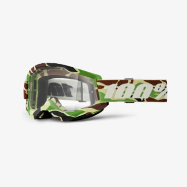 Очки 100% Strata 2 War Camo с прозрачной линзой - миниатюра 3