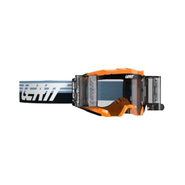 Маска кросс Leatt Velocity 5.5 Roll Off Orange Clear 83 VLT - миниатюра 1