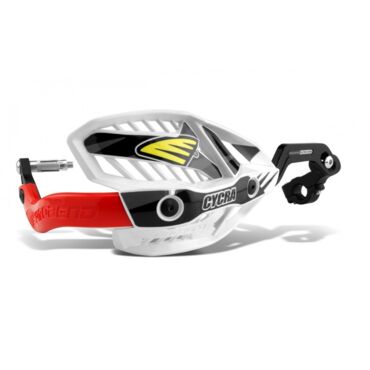 CYCRA CRM ULTRA 1 1 8 CLAMPS WHITE RED защита рук анодированный алюминий (1CYC740832X) - миниатюра 3