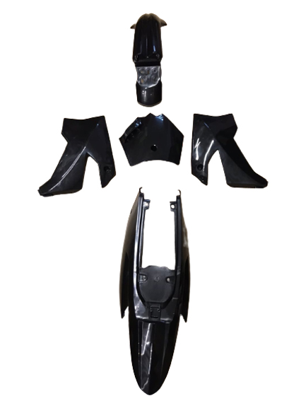 Комплект пластика Apollo START RFZ Black