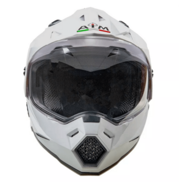 AiM Шлем детский JK802Y White Glossy - миниатюра 4