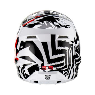 Leatt Шлем детский кроссовый 3.5 Zebra - миниатюра 6