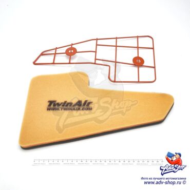 TWIN AIR KIT POWERFLOW HONDA XR650R 00 07 воздушный фильтр поролоновый на каркасе для Honda XR650R (150506P) - миниатюра 2