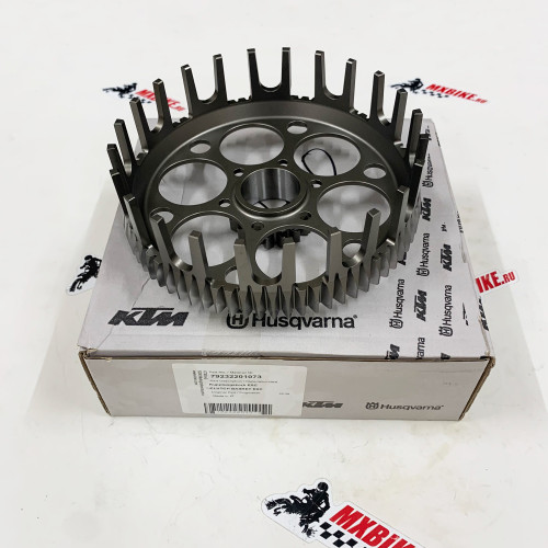 Корзина сцепления KTM 250 300EXC 17 23 ; 250SX, 250 350EXC F 18 22 / Husqvarna TE250 300 17 23 ; TC250, FE250, FE350 18 22 / GasGas EC EC F 21 23 ; MC250, MC F250 350 21 23 - фото 2