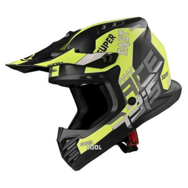 Acerbis Шлем детский Profile Junior Black Yellow Fluo - миниатюра 3