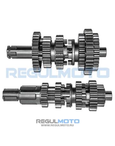 Валы КПП в сборе комплект RM 125, SK 125 