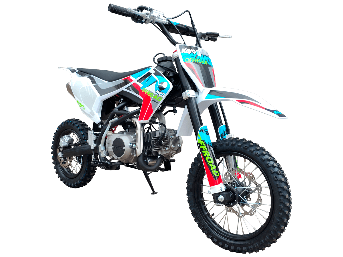 Питбайк KAYO M125EM 14 12 (механ. сцепл., эл. стартер 2026 г.) - фото 7