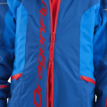 Dragonfly Зимний утепленный комбинезон DF Teenager Gravity Blue Red - миниатюра 12