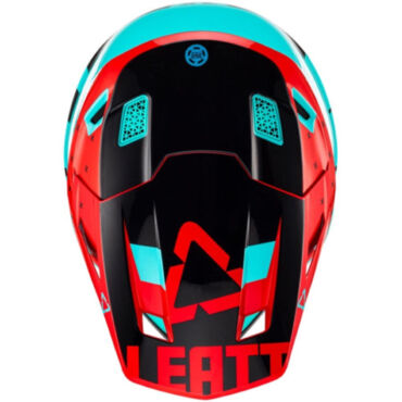 Leatt Шлем кроссовый Kit Moto 7.5 V23 Fuel - миниатюра 6