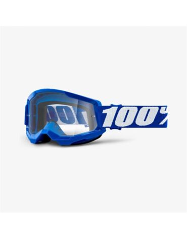 Очки 100% Strata 2 Goggle Blue / Clear Lens