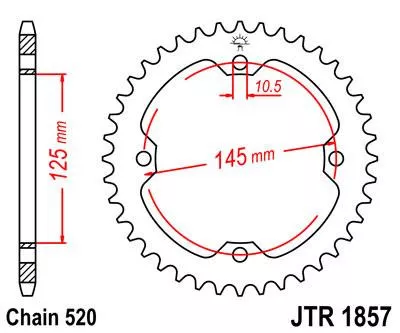 Звезда ведомая JTR1857