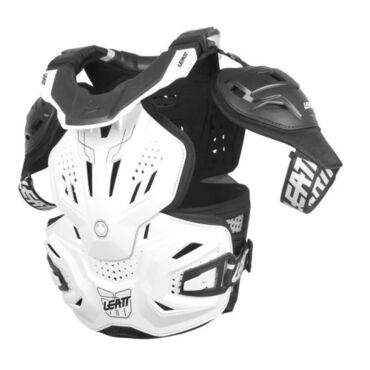Защитный панцирь+ шея Leatt Fusion Vest 3.0, белый - миниатюра 7