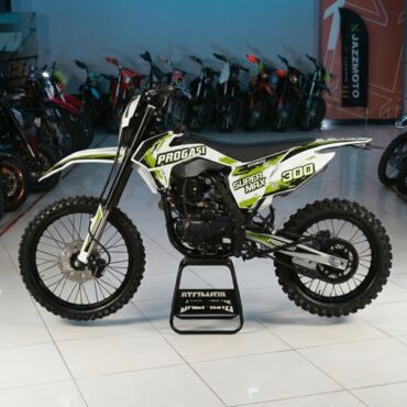 Мотоцикл эндуро PROGASI SUPER MAX 300 NG Yellow White 21 18 - миниатюра 1