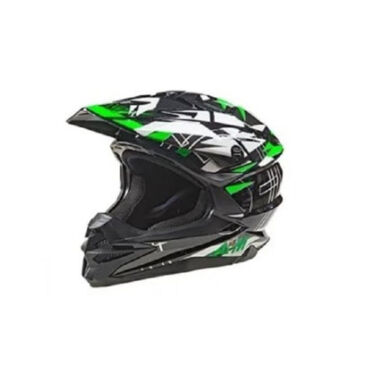 AiM Шлем JK803S Green Black - миниатюра 3