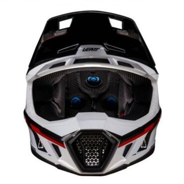Leatt Шлем кроссовый  7.5 V26 White Red + очки Velocity 4.5 - миниатюра 9