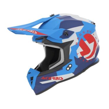 Acerbis Шлем Linear 22 06 Blue Red 2 - миниатюра 1