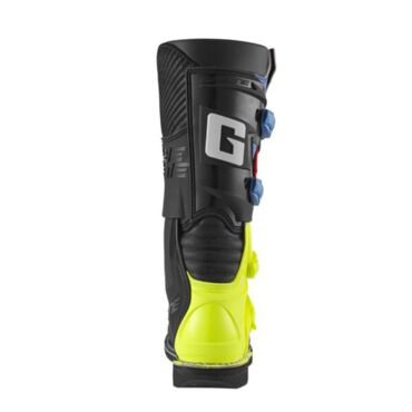 Gaerne Мотоботы детские женские GXJ Black Blue Fluo Yellow - миниатюра 9