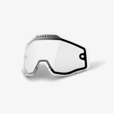 Линза 100% RC2 AC2 ST2 Replacement Lens Vented Dual Pane Clear - миниатюра 1