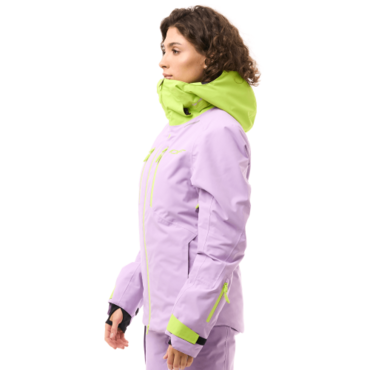 Dragonfly Куртка горнолыжная утепленная Gravity Woman 2025 Purple Lime - миниатюра 18
