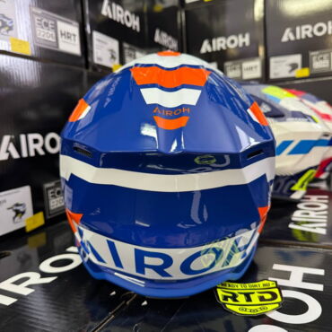 Шлем AIROH WRAAAP VISION Orange Blue (Глянцевый) - миниатюра 7