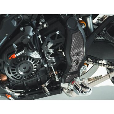 Защита рамы Yamaha Tenere 700 T7 19 24 черно серая - миниатюра 3
