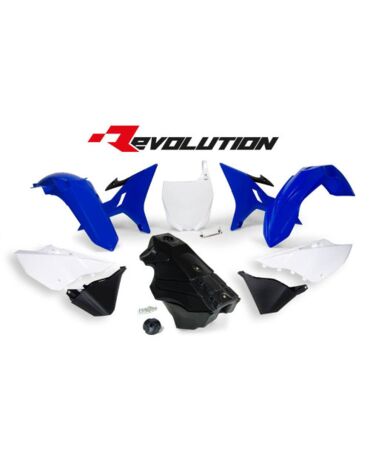 Комплект пластика YZ125 250 02 19 # WR YZ X250 16 19 синий белый