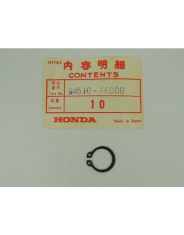 Стопорное кольцо кикстартера 16мм Honda CR125R CRF250R CRF250X OEM 94510 16000 