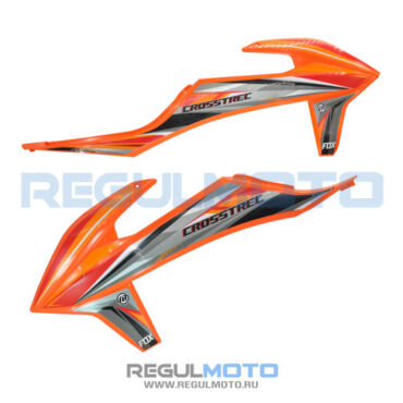 Облицовка бака Regulmoto Crosstrec, Holeshot (внимание! на пластике графика Holeshot)  - миниатюра 1
