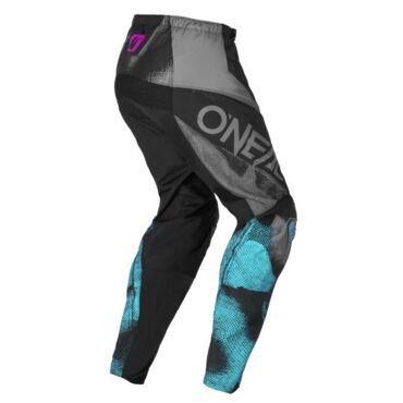 Oneal Мотоштаны женские Roller черный бирюзовый - миниатюра 2