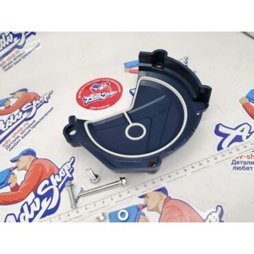 Polisport Clutch Cover защита крышки сцепления (BLUE) HQV FC250 350 '2016 22, FE250 350 '2017 18 / 350 EXCF 17 23 ( 8460400003 ) - миниатюра 2