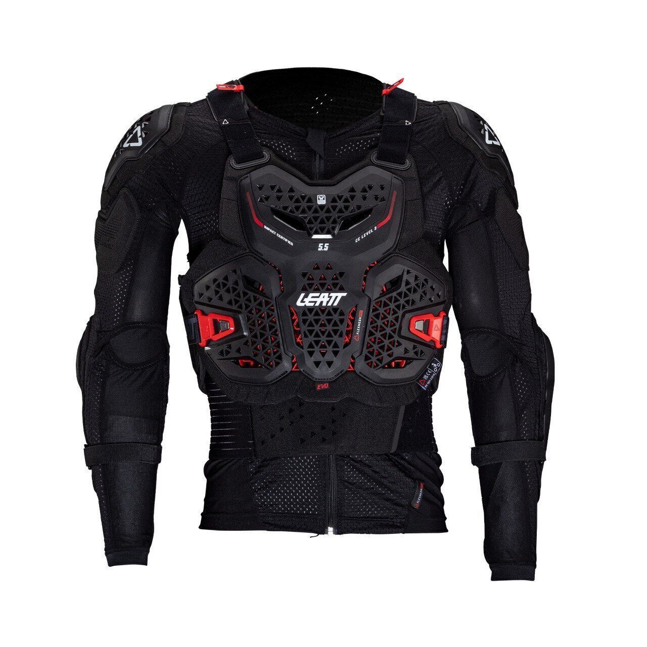 Защита тела Leatt 5.5 Body Protector Evo(ЧЗ) - фото 4