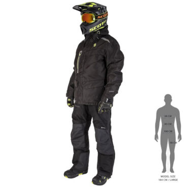 SCOTT Полукомбинезон мужской Dalvik GTX black - миниатюра 6