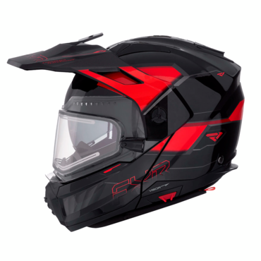 FXR Шлем Maverick X Pro с подогревом Black Red - миниатюра 6