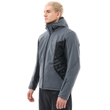 Dragonfly Мототолстовка DF Urban Man 2025 Grey с защитой - миниатюра 15