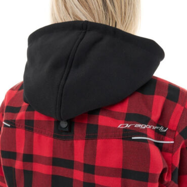 Dragonfly Моторубашка Streetfighter Woman Red с защитой 2025 - миниатюра 19