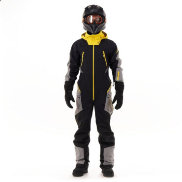Dragonfly Комбинезон снегоходный Extreme 2.0 Man Black Yellow Gray 2023 - миниатюра 7