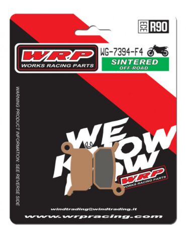 Тормозные колодки WRP WG 7394 F4 (LMP394 OR / FDB2183 / FA325)
