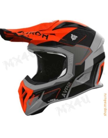 Кроссовый шлем Aviator Ace 2 Shield Orange Matt