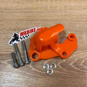 Защита помпы оранжевая KTM SX F 250 350 16 21 / EXC F 250 350 17 21 - миниатюра 3