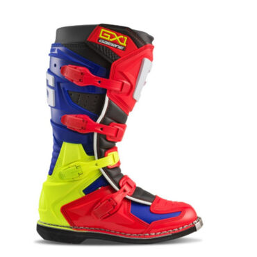 Gaerne Мотоботы GX 1 Goodyear Red Blue Black Yellow - миниатюра 8