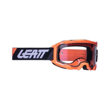 Leatt Маска Velocity 4.5 Neon Orange Clear 83% - миниатюра 2