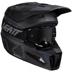 Шлем кроссовый Leatt 3.5 Stealth, V25 - миниатюра 4