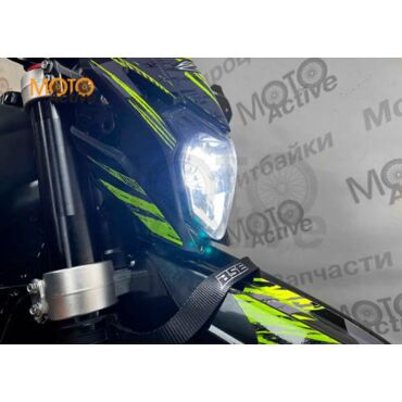 Эндуро / кроссовый мотоцикл BSE Z5 21 18 Neon Black - миниатюра 7