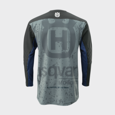 Мотоджерси Husqvarna Gotland Shirt, black grey (M, Взрослая  Кросс эндуро) - миниатюра 2