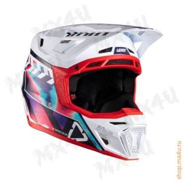 Шлем 8.5 V26 Composite + 5.5 очки Velocity - Роял - миниатюра 8